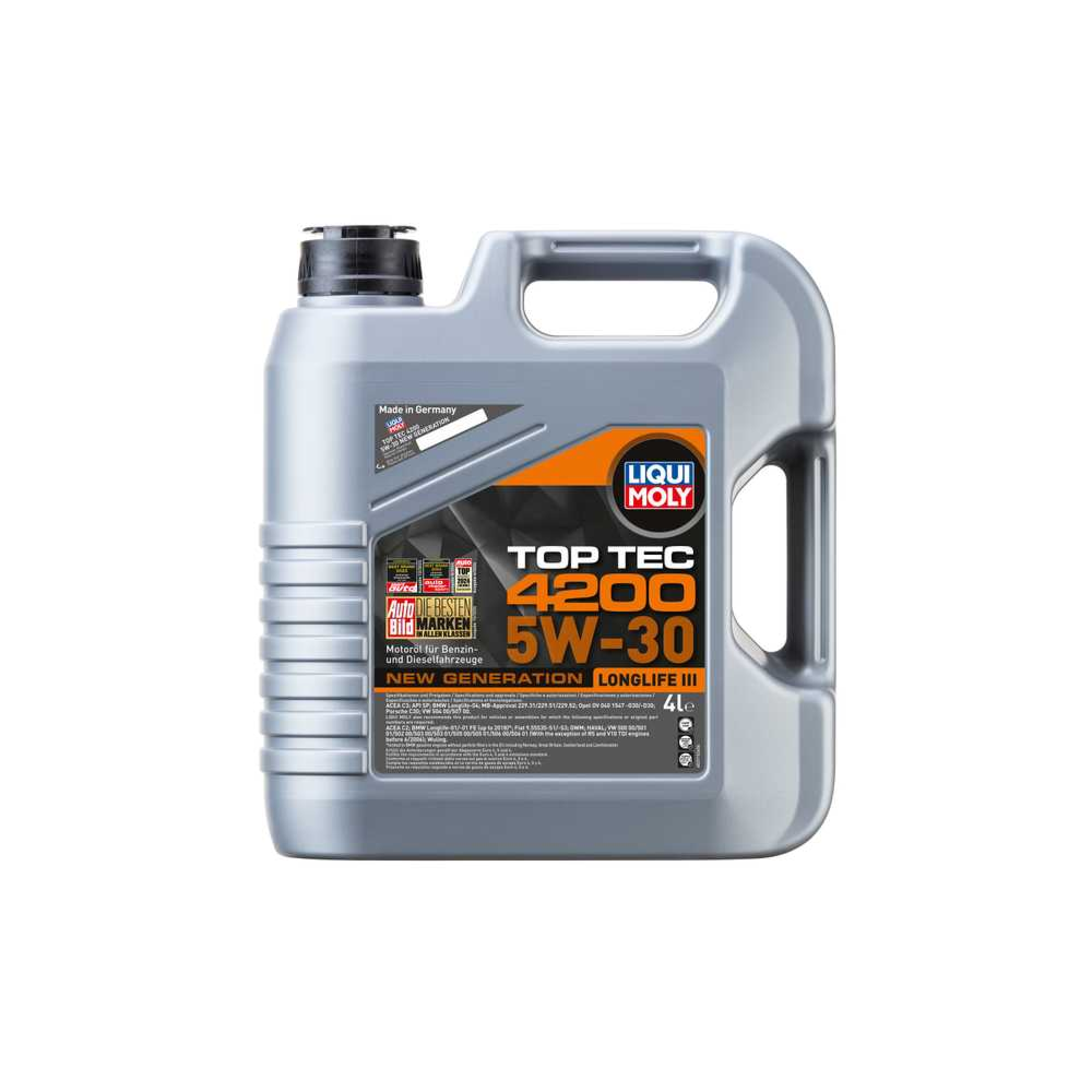Variklio alyva LIQUI MOLY TOP TEC 4200 5W30 4L
