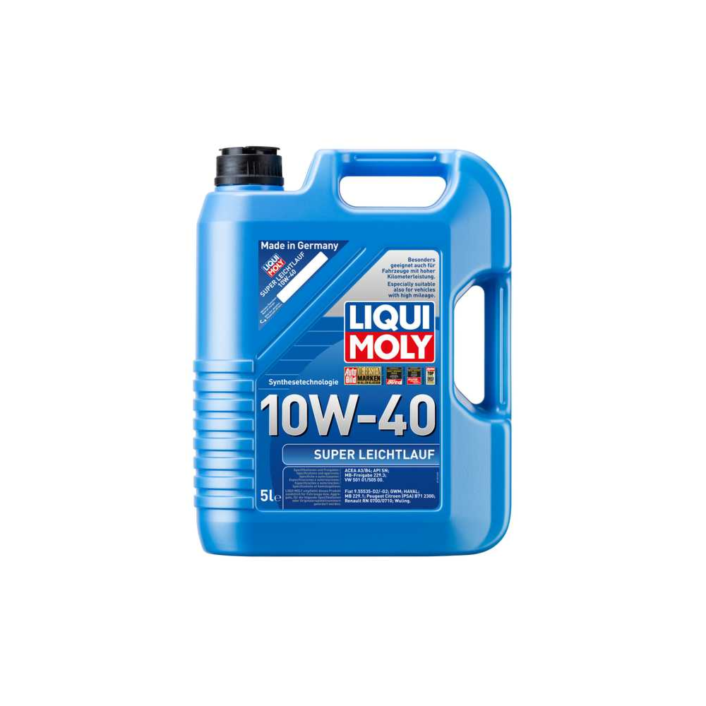 Variklio alyva LIQUI MOLY SUPER LEICHTLAUF 10W40 5L