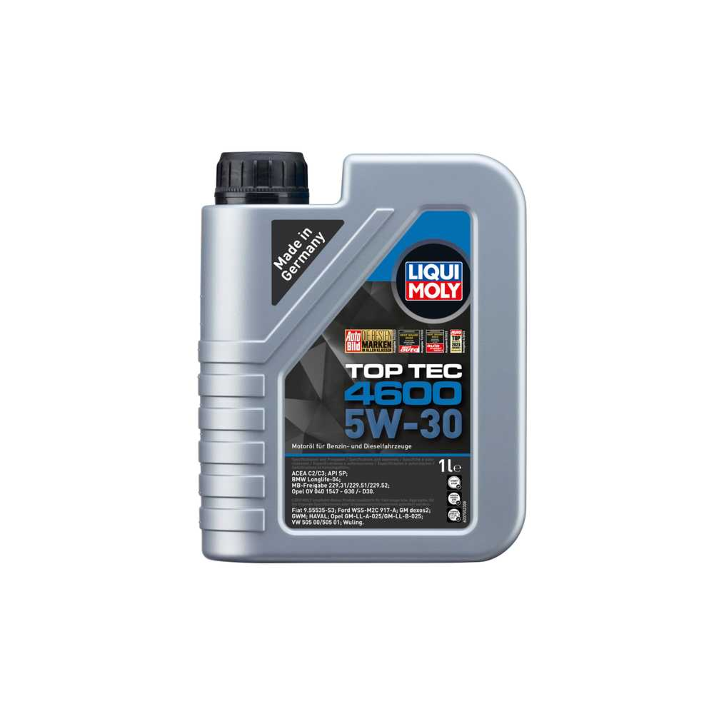 Variklio alyva LIQUI MOLY TOP TEC 4600 5W30 1L