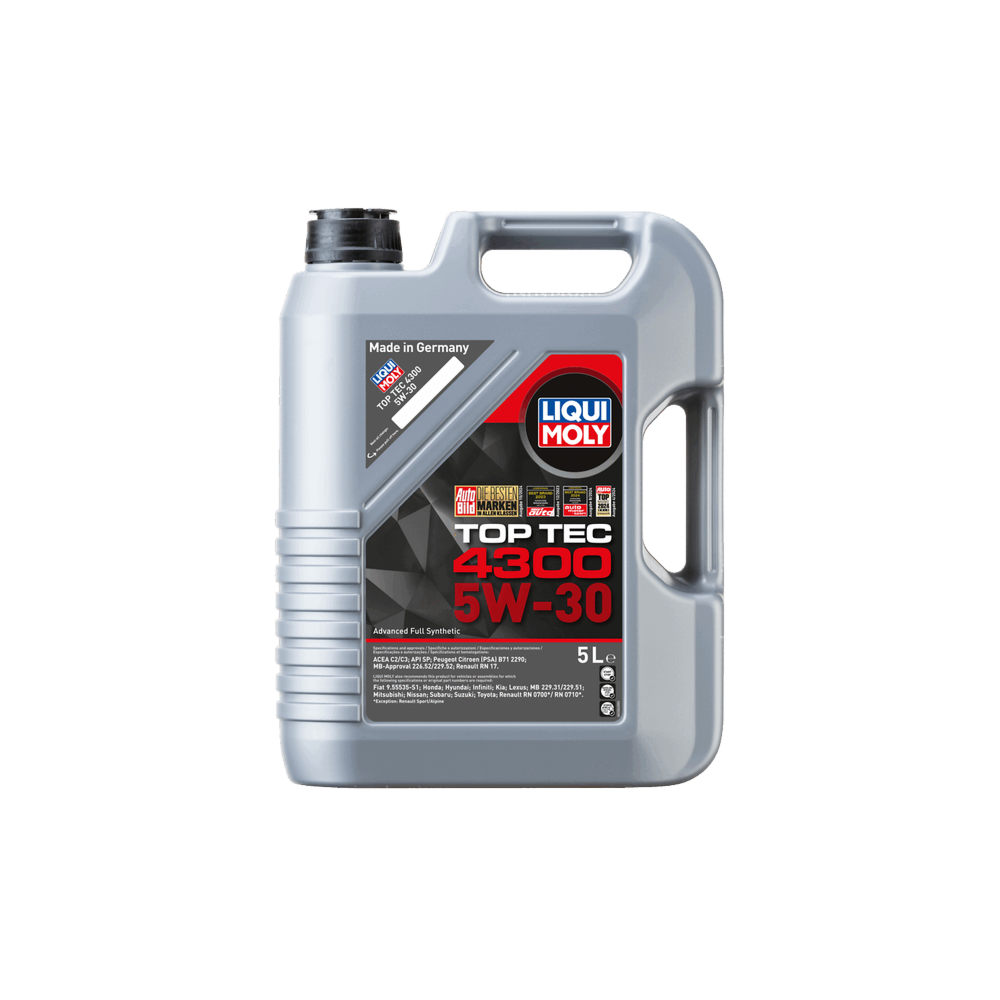 Variklio alyva LIQUI MOLY TOP TEC 4300 5W30 5L