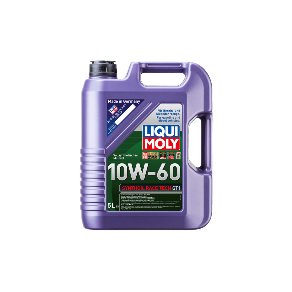 Variklio alyva LIQUI MOLY SYNTHOIL RACE TECH GT1 10W60 5L