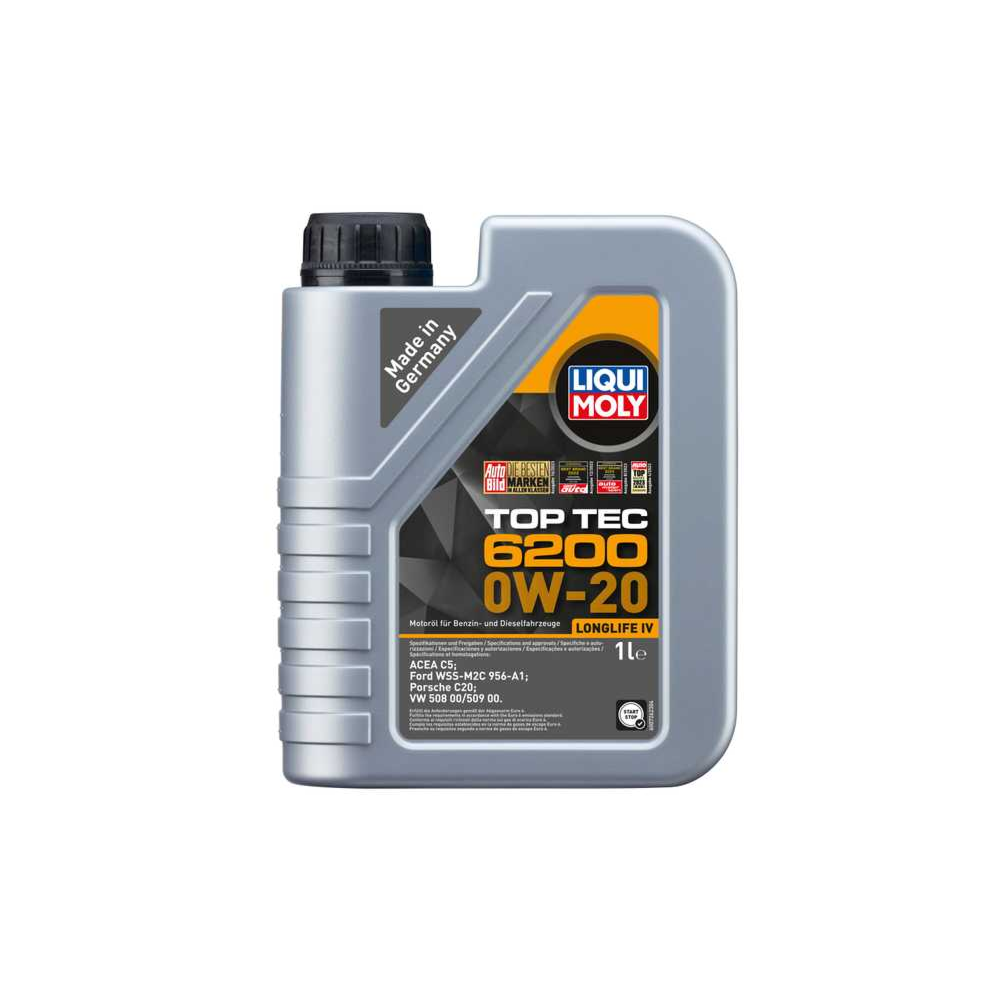 Variklio alyva LIQUI MOLY TOP TEC 6200 0W20 1L