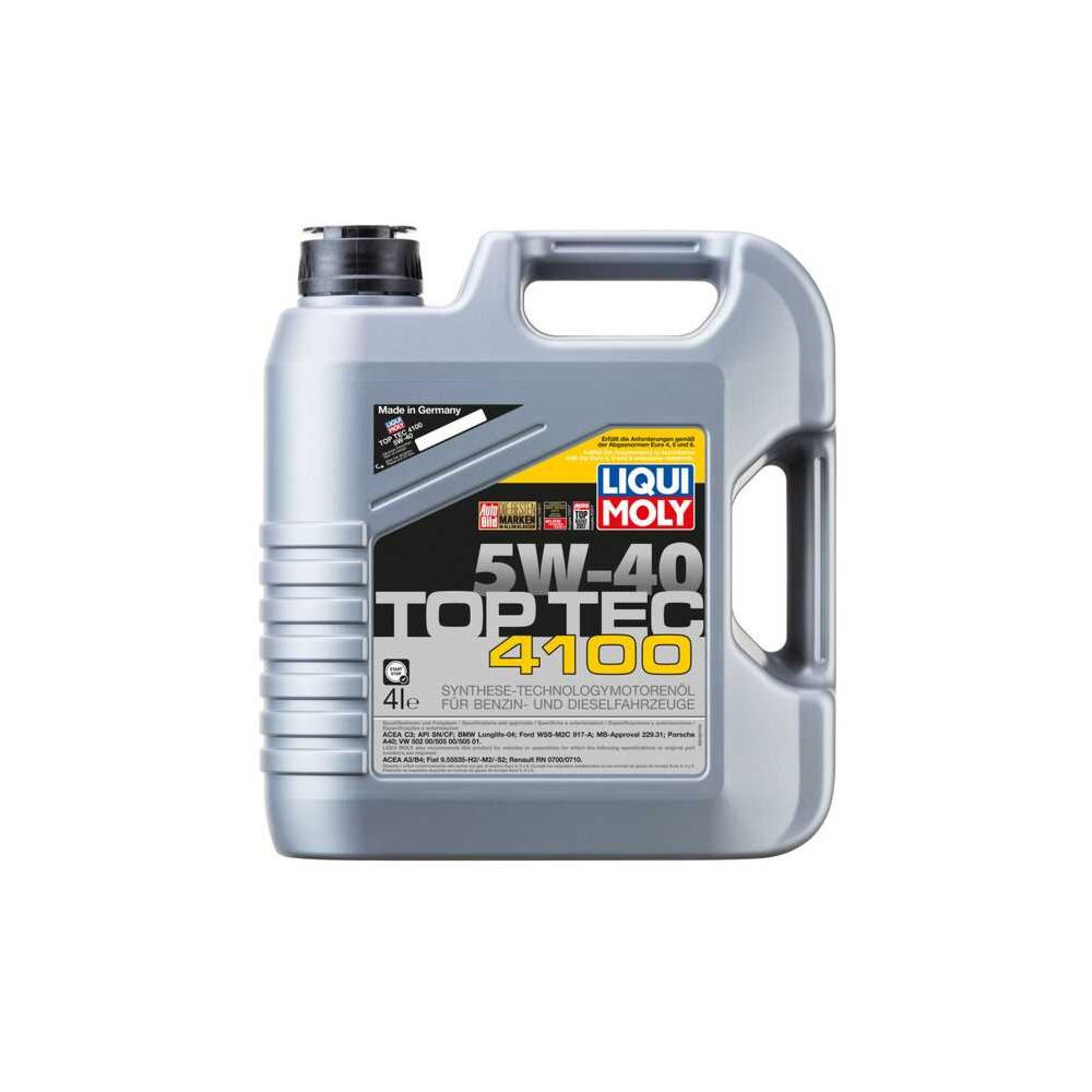 Variklio alyva LIQUI MOLY TOP TEC 4100 5W40 4L