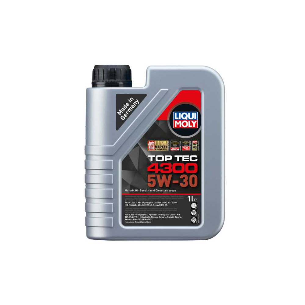 Variklio alyva LIQUI MOLY TOP TEC 4300 5W30 1L
