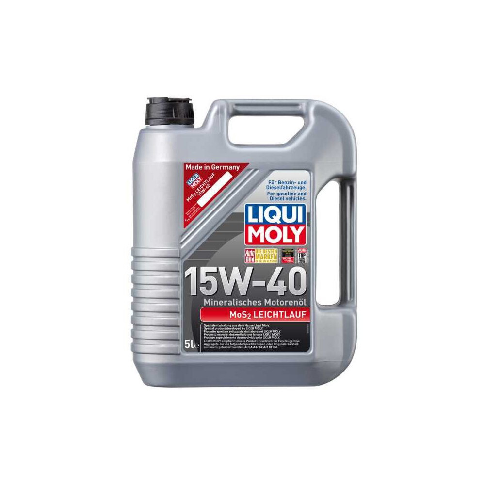 Variklio alyva LIQUI MOLY MOS2 LOW-FRICTION 15W40 5L