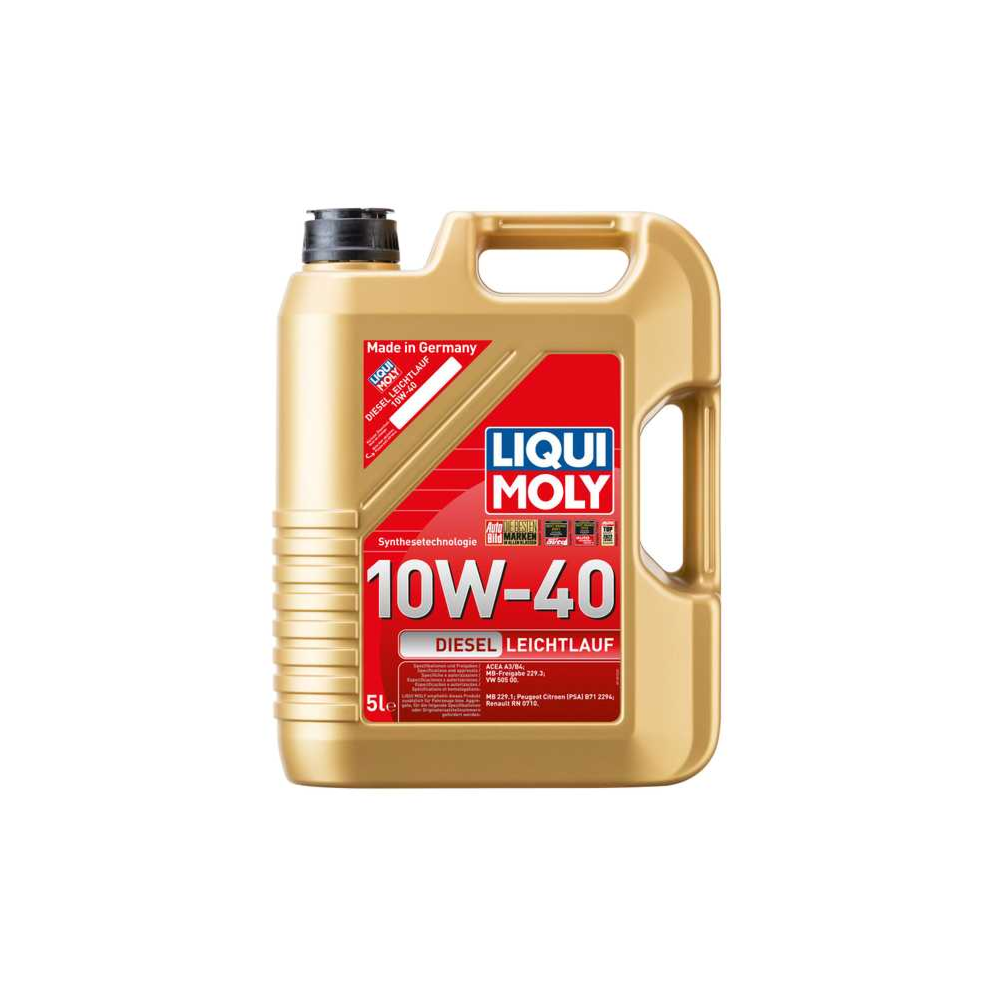 Variklio alyva LIQUI MOLY DIESEL LEICHTLAUF 10W40 5L