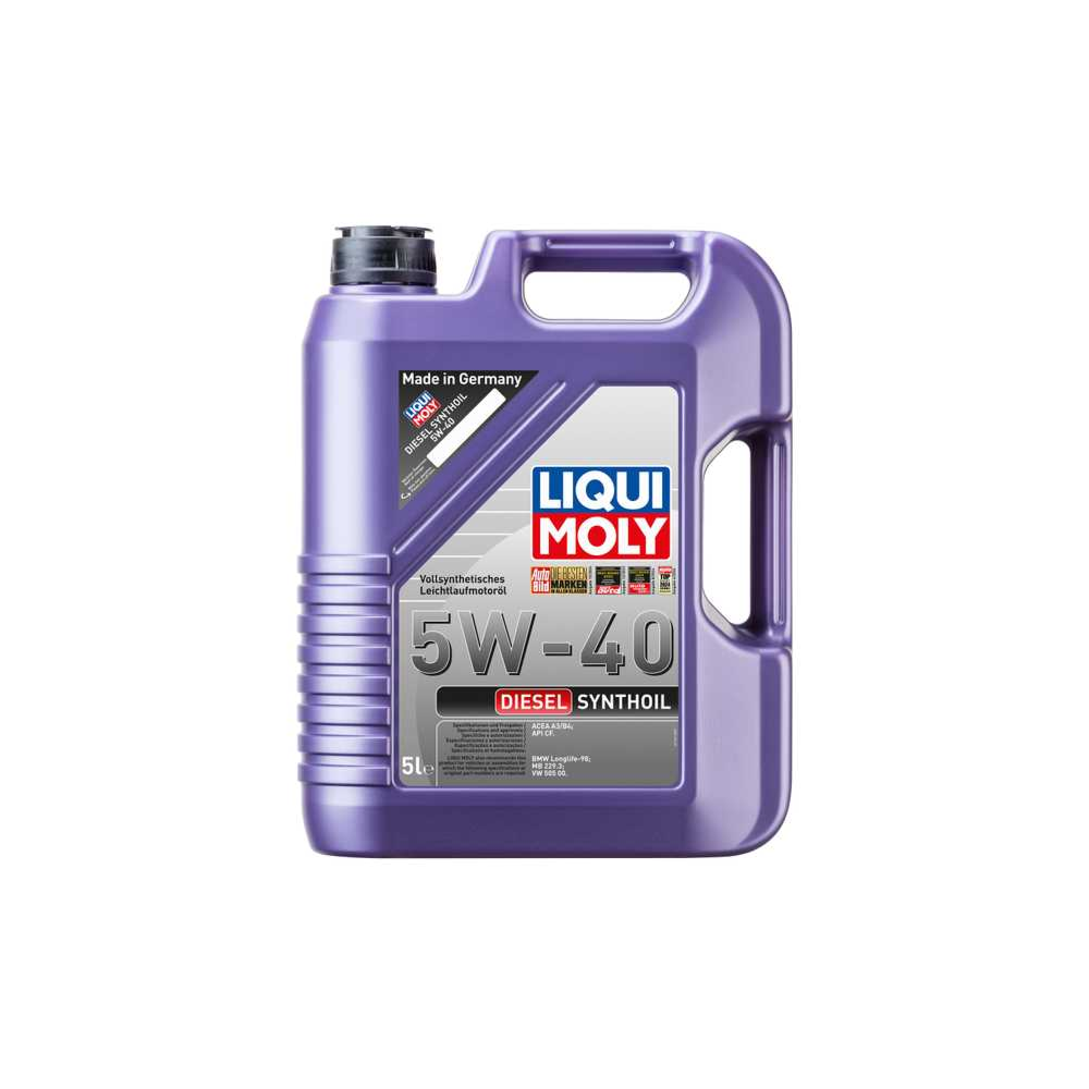 Variklio alyva LIQUI MOLY DIESEL SYNTHOIL 5W40 5L