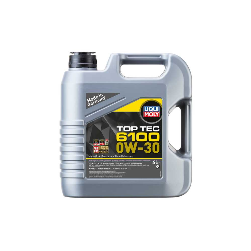 Variklio alyva LIQUI MOLY TOP TEC 6100 0W30 4L