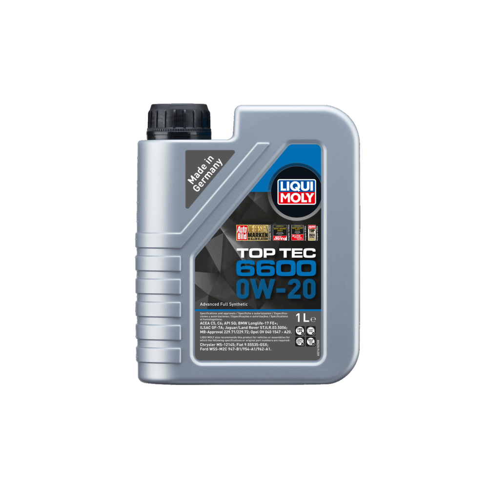 Variklio alyva LIQUI MOLY TOP TEC 6600 0W20 1L