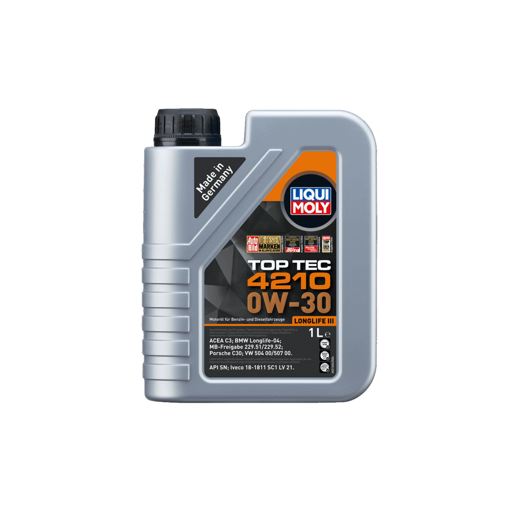 Variklio alyva LIQUI MOLY TOP TEC 4210 0W30 1L