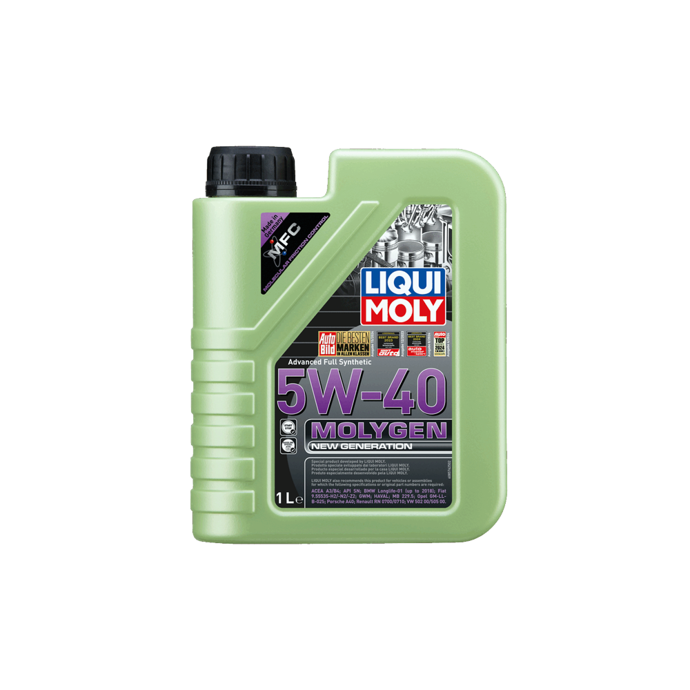 Variklio alyva LIQUI MOLY MOLYGEN NEW GENERATION SAE 5W40 1L