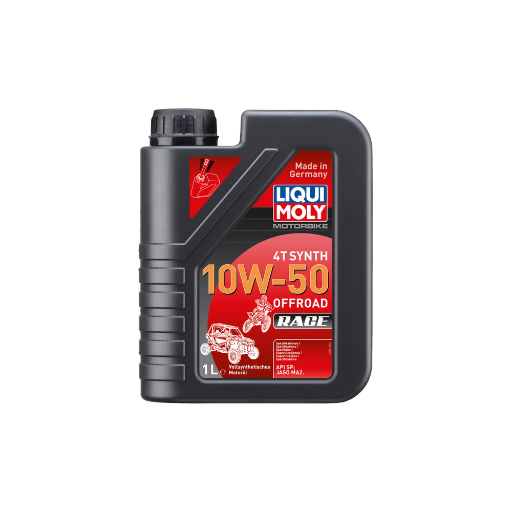 Variklio alyva LIQUI MOLY MOTORBIKE 4T SYNTH OFFROAD RACE 10W50 1L