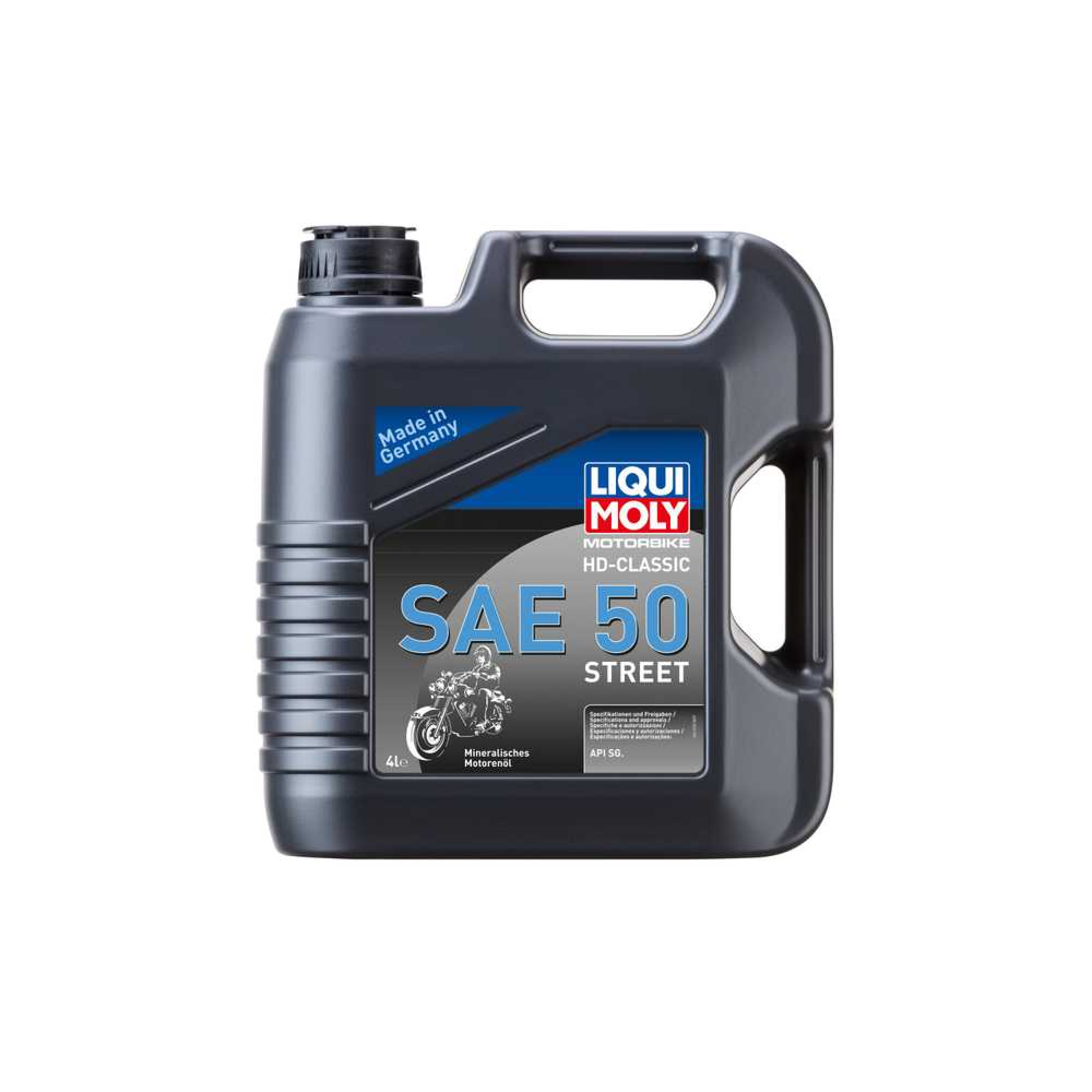 Variklio alyva LIQUI MOLY MOTORBIKE HD-CLASSIC SAE 50 STREET 4L