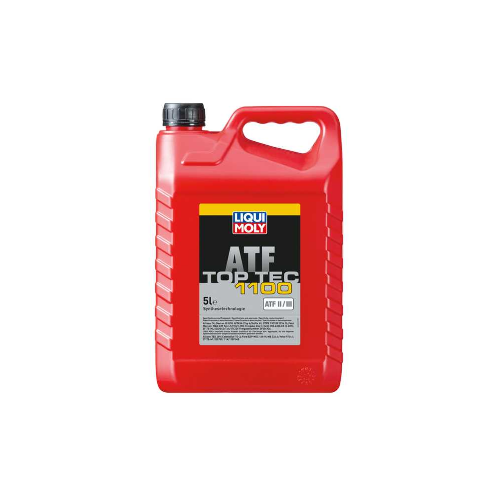 Automatinės pavarų dėžės alyva LIQUI MOLY 3652 TOP TEC ATF 1100 5L