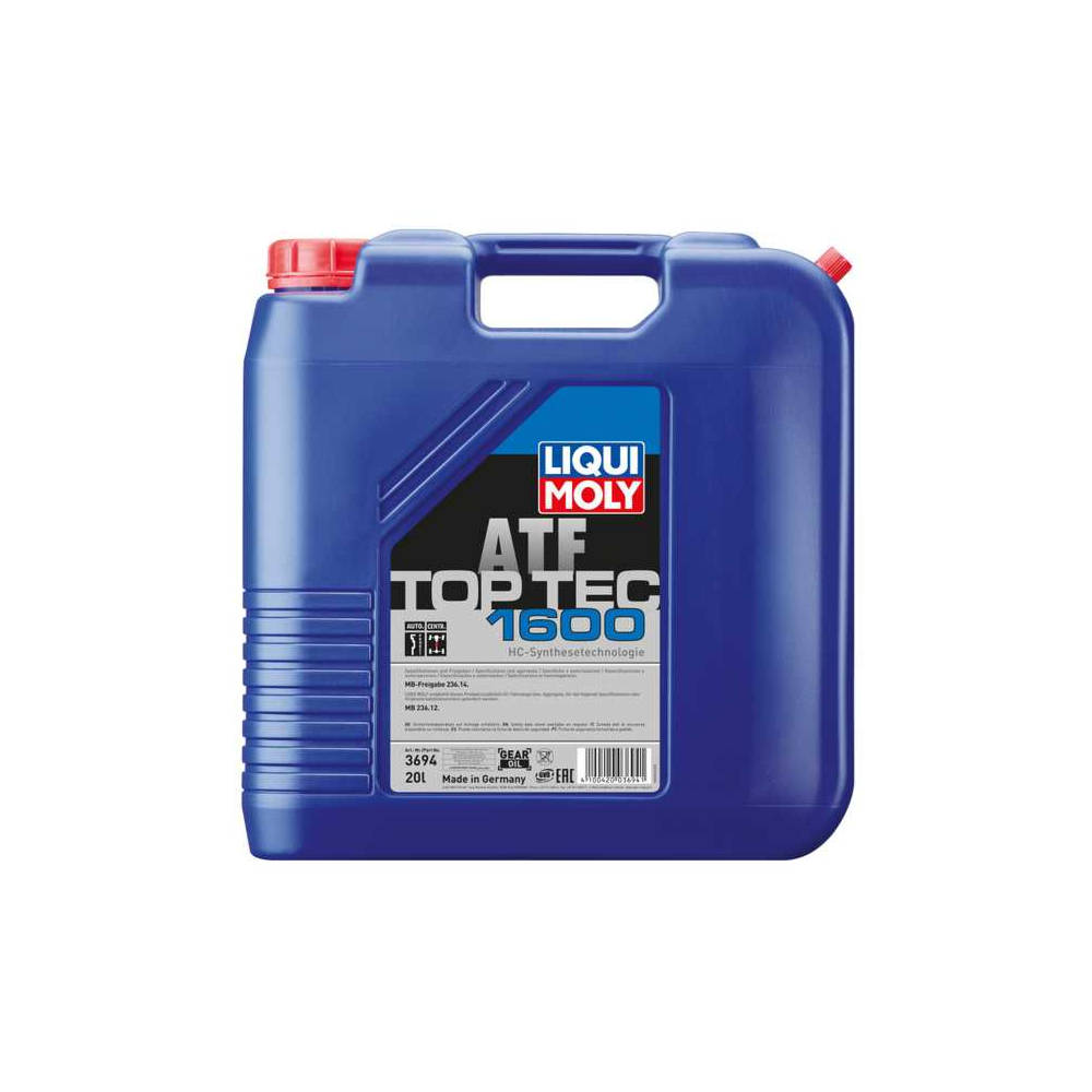 Transmisijos alyva LIQUI MOLY 3694 Top Tec ATF 1600 20 l