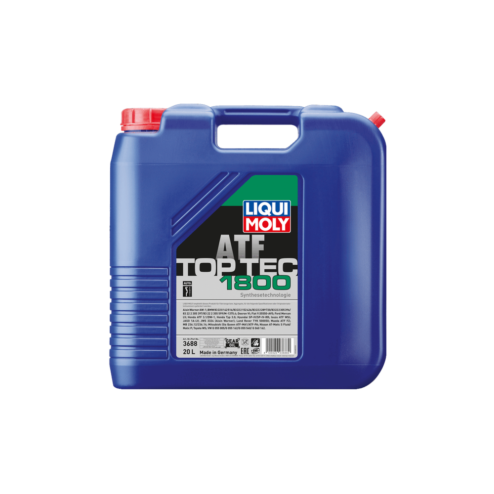 Automatinės pavarų dėžės alyva LIQUI MOLY 3688 TOP TEC ATF 1400 20L