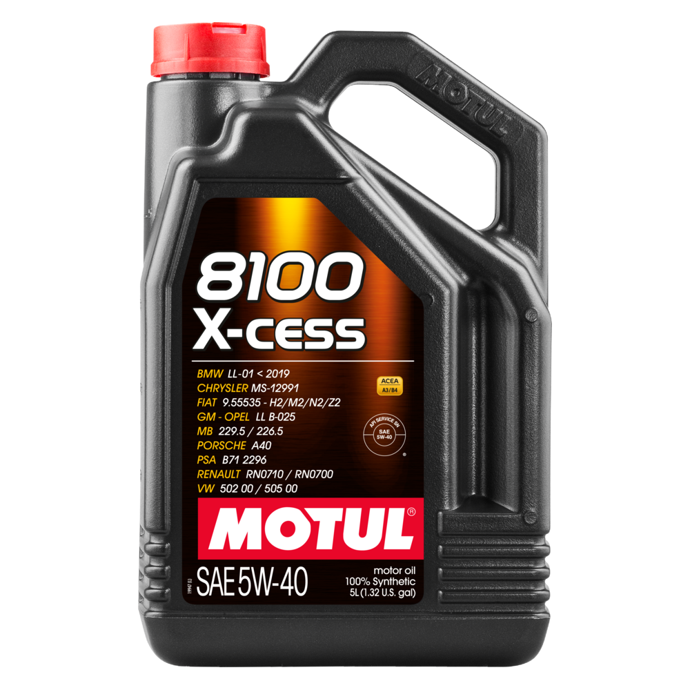 Variklio alyva MOTUL 8100 X-CESS 5W40 5L