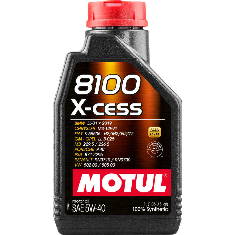 Variklio alyva MOTUL 8100 X-CESS 5W40 1L
