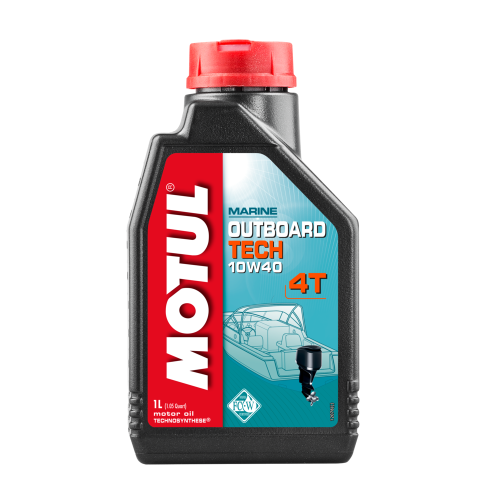 Variklio alyva MOTUL OUTBOARD TECH 4T 10W40 1L