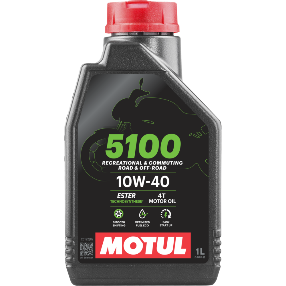Variklio alyva MOTUL 5100 4T 10W40 1L