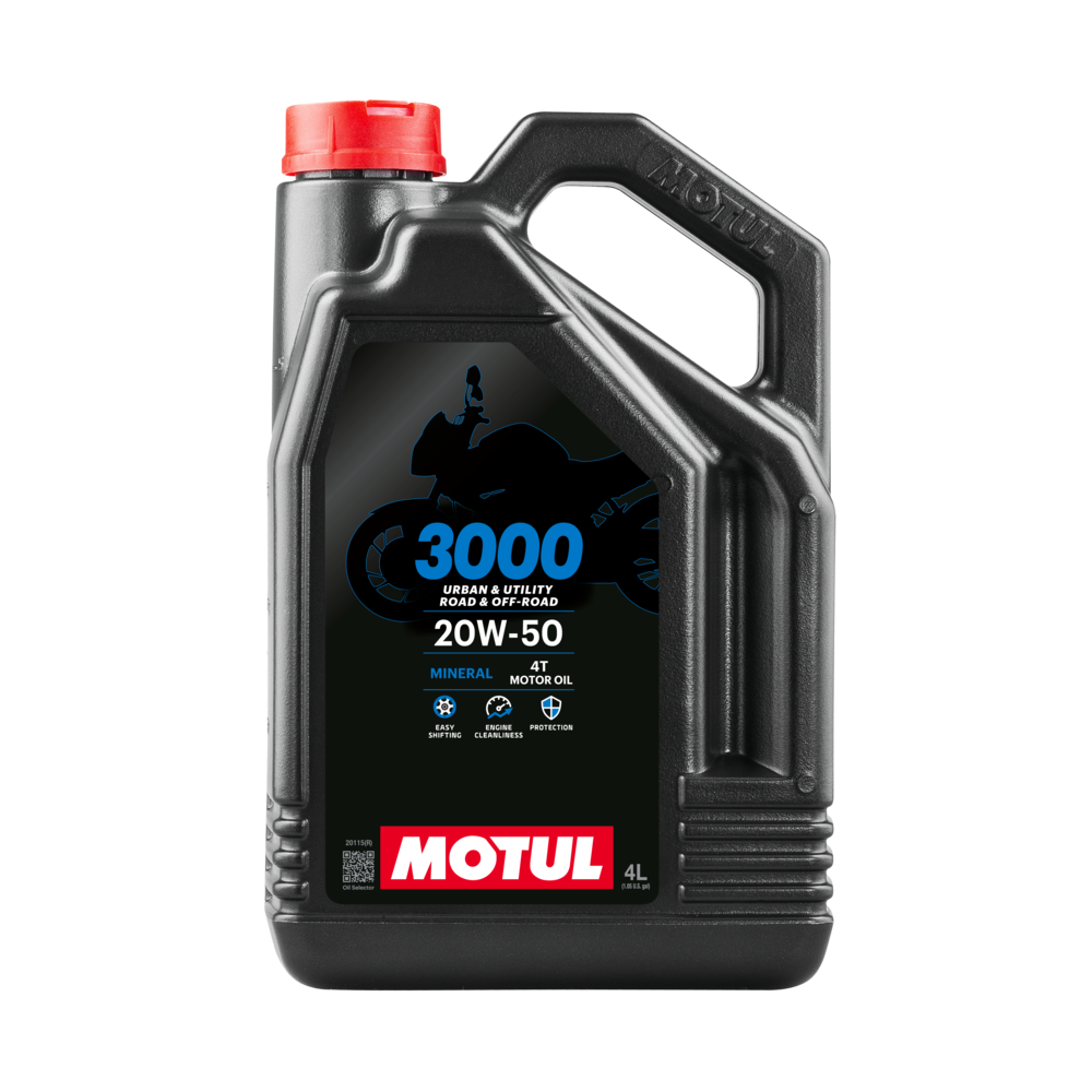Variklio alyva MOTUL 3000 4T 20W50 4L