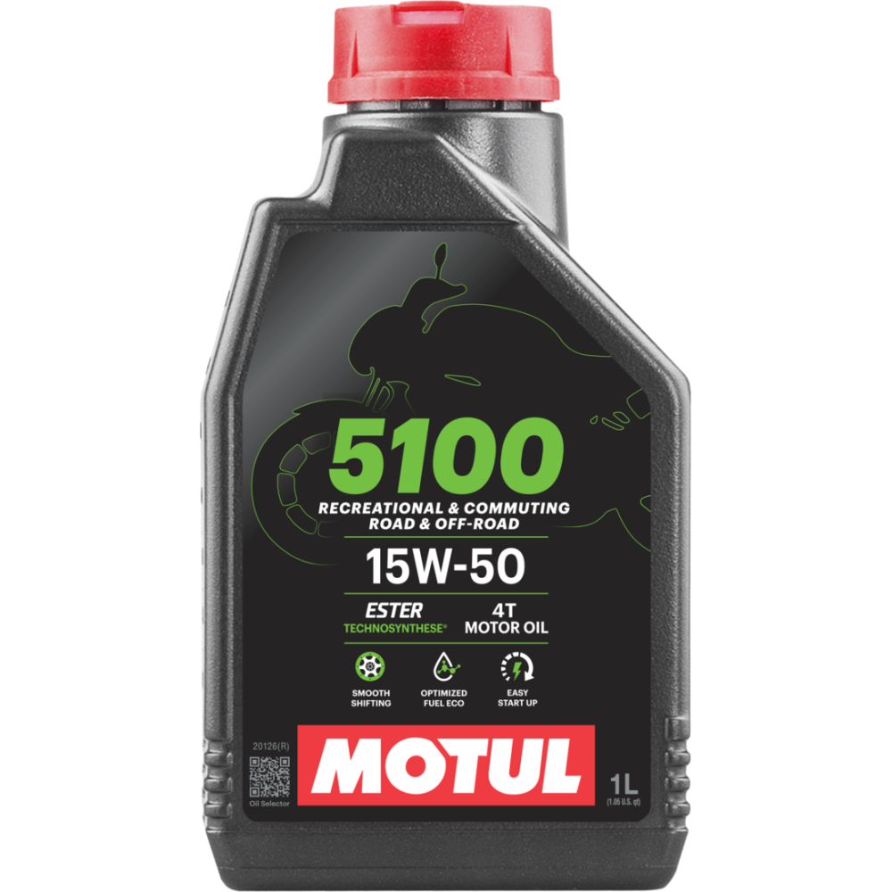 Variklio alyva MOTUL 5100 4T 15W50 1L