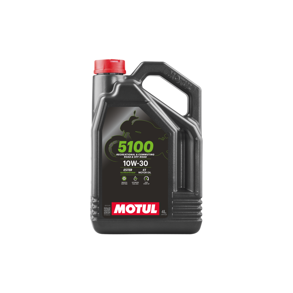 Variklio alyva MOTUL 5100 4T 10W30 ESTER 4L