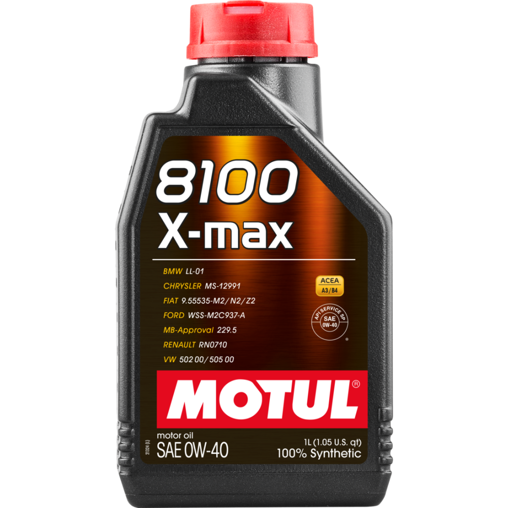 Variklio alyva MOTUL 8100 X-MAX 0W40 1L