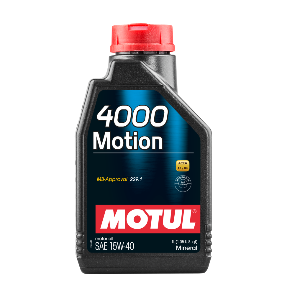 Variklio alyva MOTUL 4000 MOTION 15W40 1L