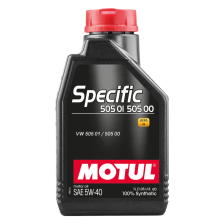Variklio alyva MOTUL SPECIFIC 505 01 505 00 5W40 1L