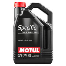 Variklio alyva MOTUL SPECIFIC 506 01 506 00 503 00 0W30 5L