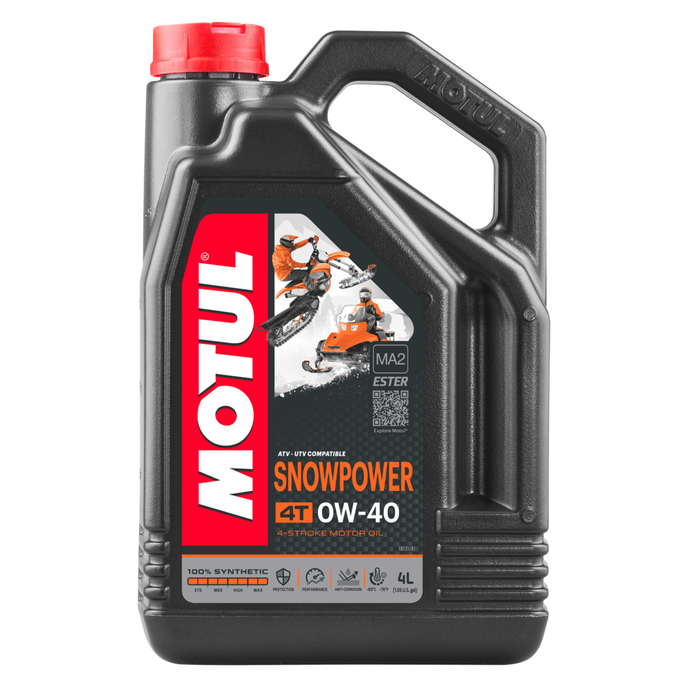 Variklio alyva MOTUL SNOWPOWER 0W40 4T 4L