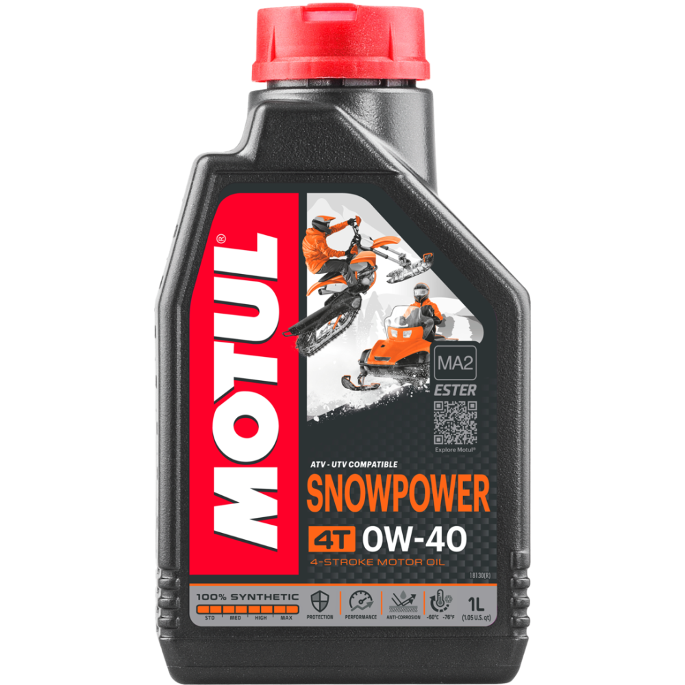 Variklio alyva MOTUL SNOWPOWER 0W40 4T 1L