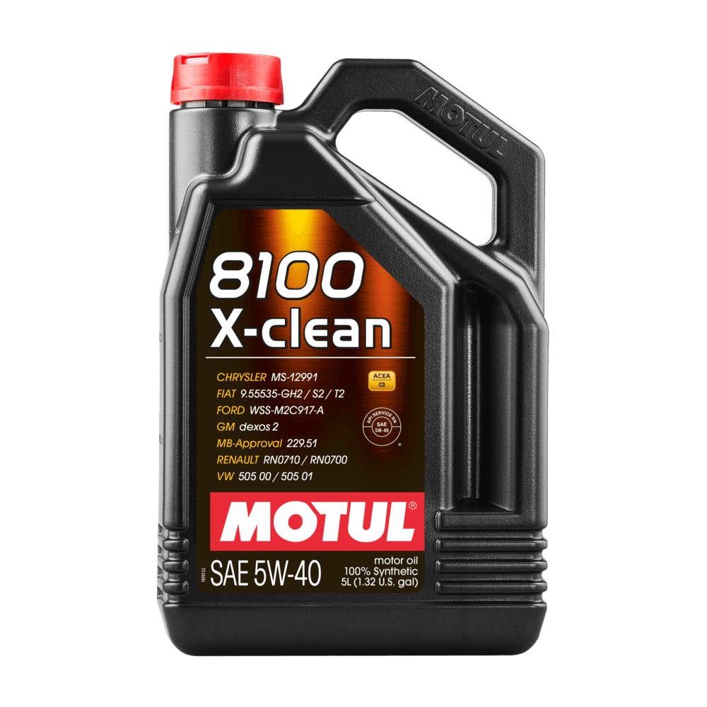 Variklio alyva MOTUL 8100 X-CLEAN 5W40 5L