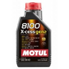 Variklio alyva MOTUL 8100 X-CESS GEN2 5W40 1L