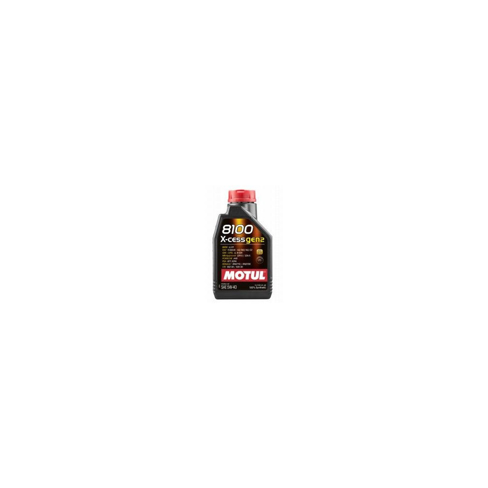 Variklio alyva MOTUL 8100 X-CESS GEN2 5W40 1L