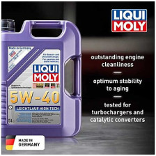 Variklio alyva LIQUI MOLY LEICHTLAUF HIGH TECH 5W40 5L - 4