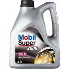Variklio alyva MOBIL 10W40 SUPER 2000 4L