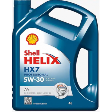 Variklio alyva SHELL HELIX HX7 PROFESSIONAL AV 5W30 4L