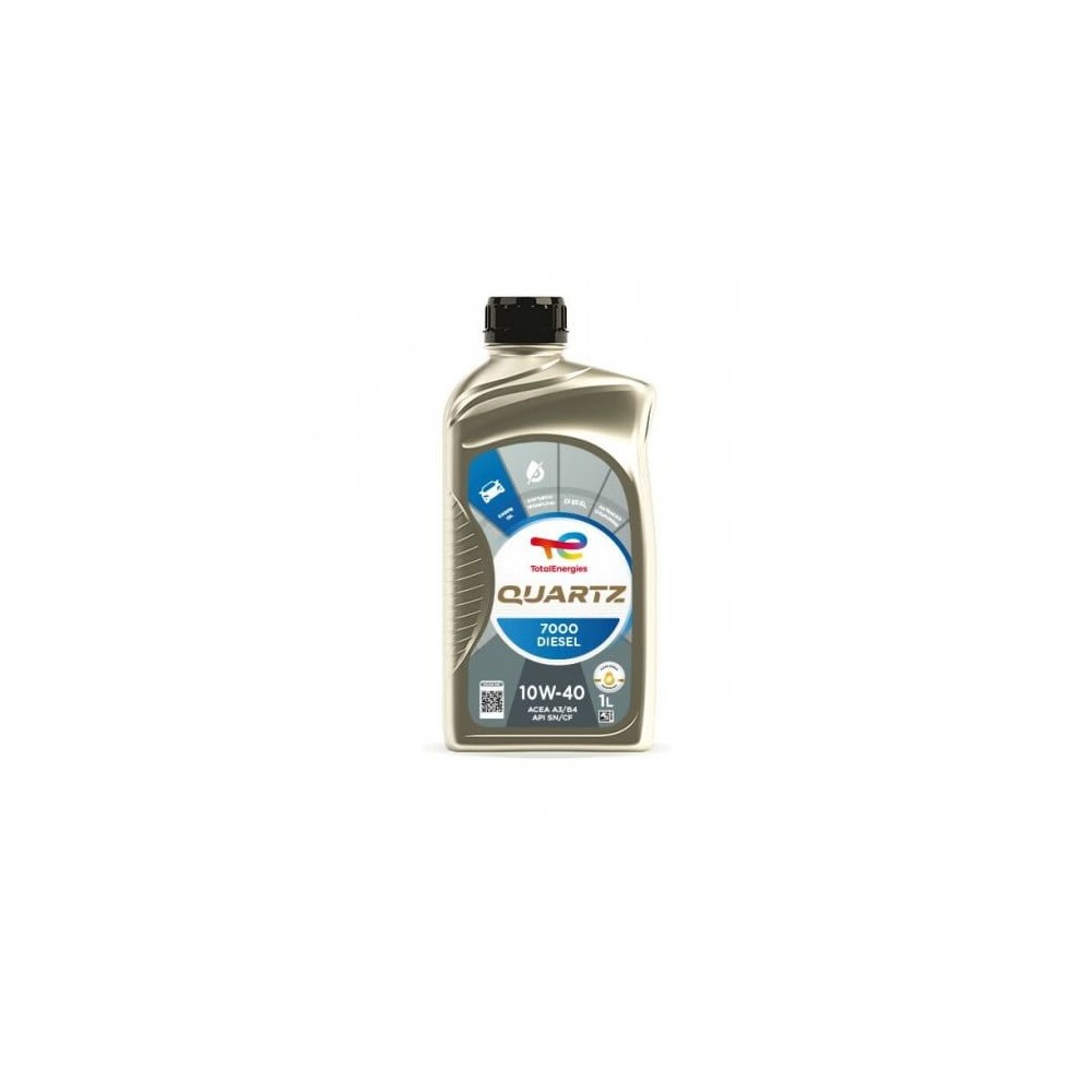 Variklio alyva TOTAL 10W40 QUARTZ 7000 DIESEL 1L