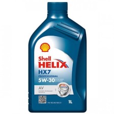 Variklio alyva SHELL HELIX HX7 PROFESSIONAL AV 5W30 1L