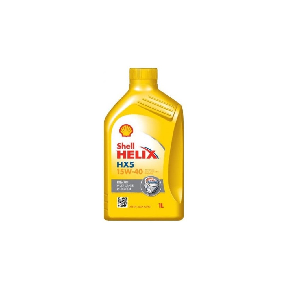 Variklio alyva SHELL HELIX HX5 15W40 1L