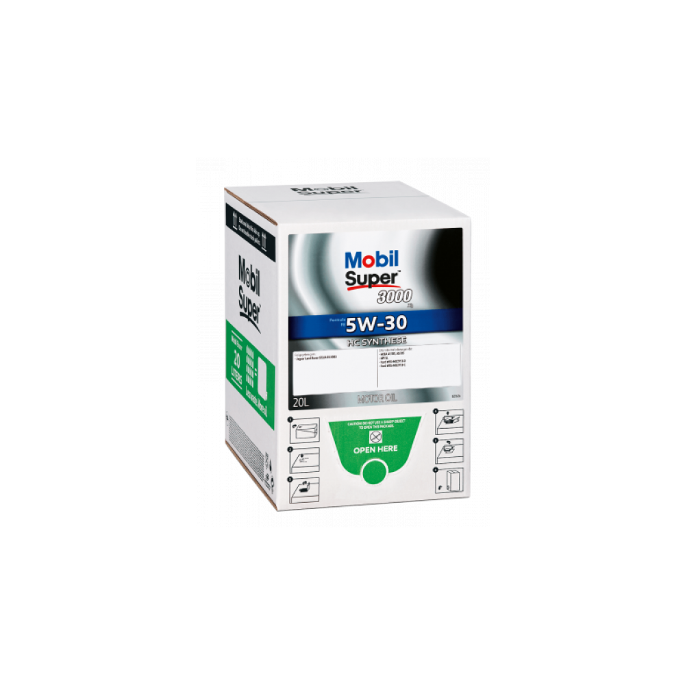 Variklio alyva MOBIL 5W30 SUPER 3000 X1 FE 20L