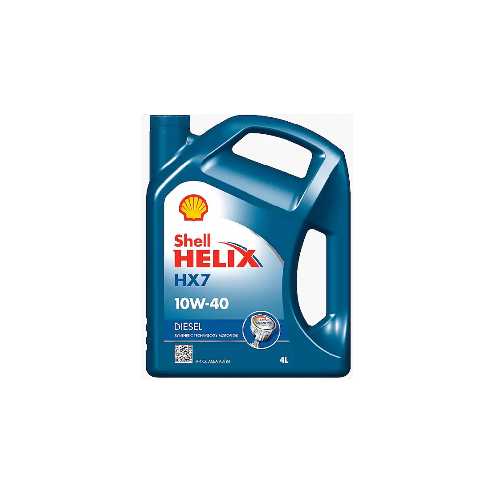 Variklio alyva SHELL HELIX HX7 DISEL 10W40 4L