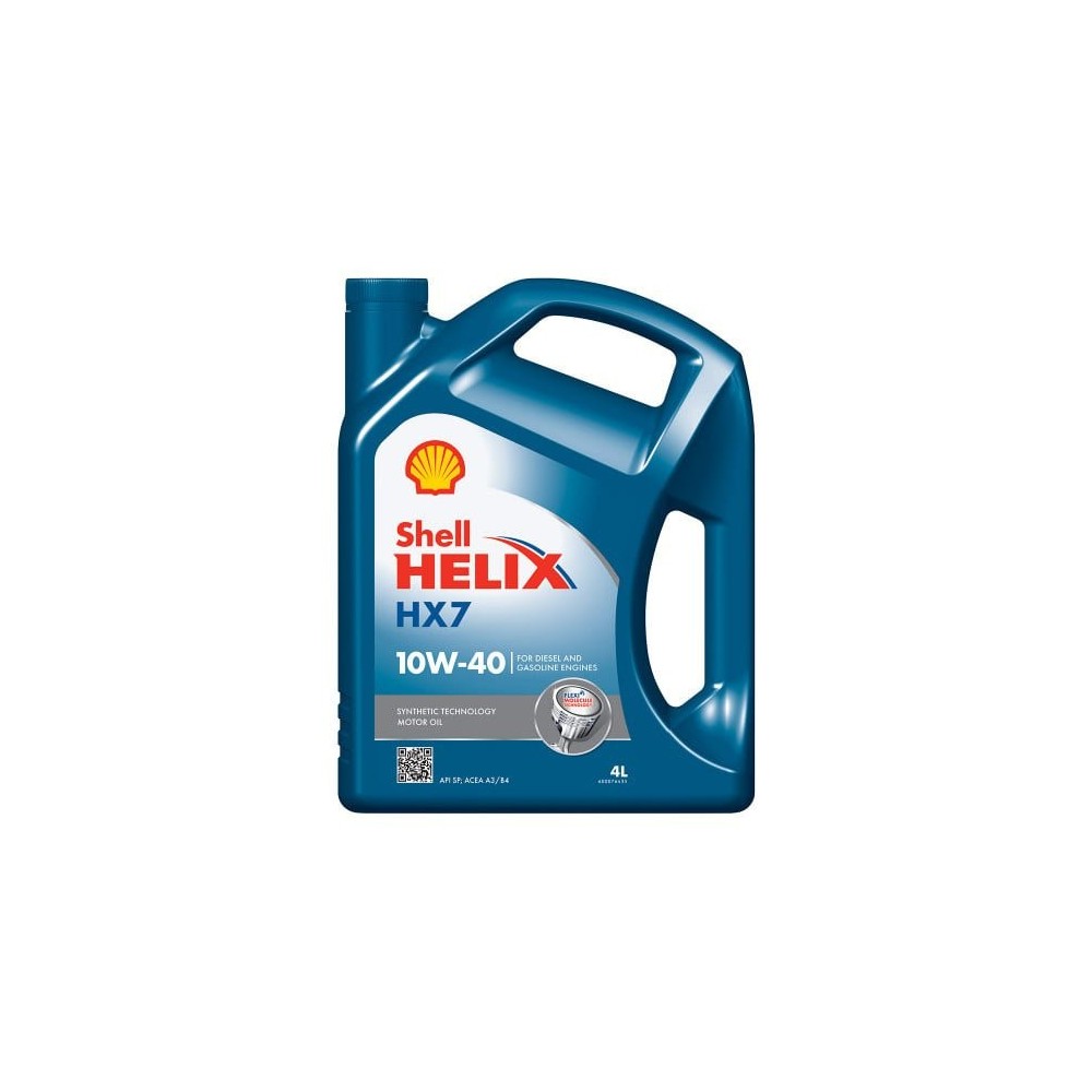 Variklio alyva SHELL HELIX HX7 10W40 4L