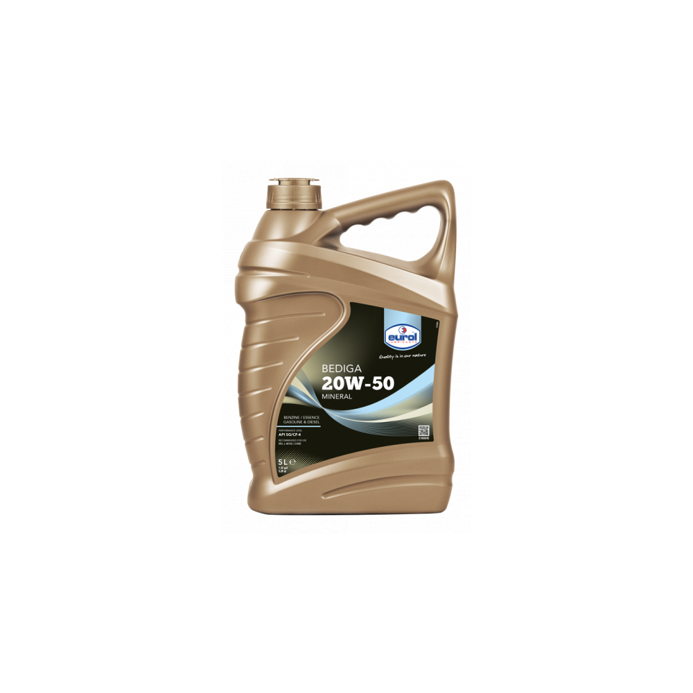Variklio alyva EUROL 20W50 BEDIGA 5L