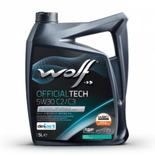 Variklio alyva WOLF OFFICIALTECH 5W30 C2/C3 5L