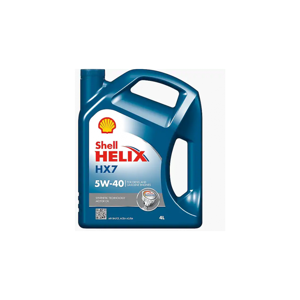 Variklio alyva SHELL HELIX HX7 5W40 4L