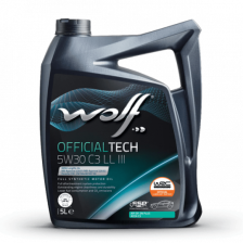 Variklio alyva WOLF OFFICIALTECH 5W30 C3 LL III 5L