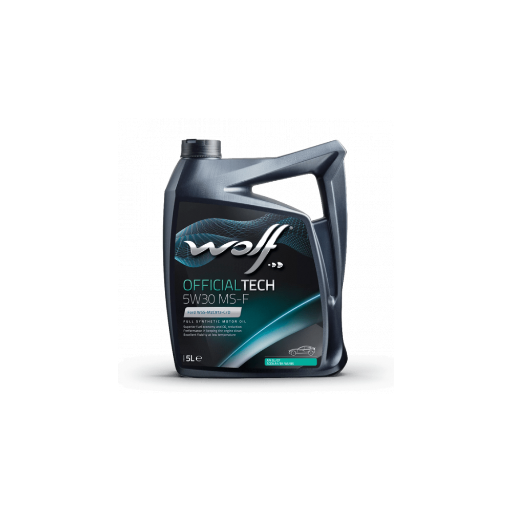 Variklio alyva WOLF OFFICIALTECH 5W30 MS-F 5L